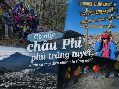 Có một châu Phi phủ trắng tuyết, khác xa mọi điều chúng ta từng nghĩ